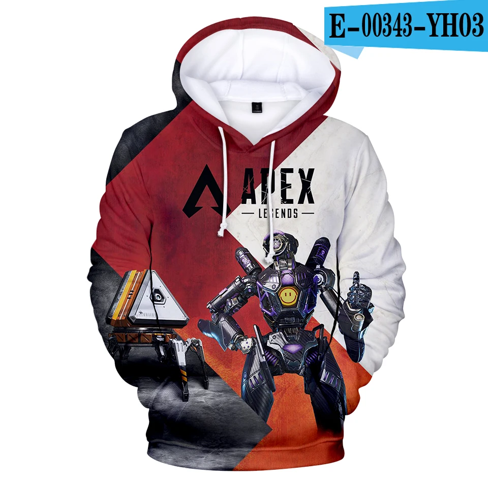 Лидер продаж 3D Apex Legends толстовки кофты для мужчин/худи для мальчика игра Apex Legends одежда известный бренд осень зима толстовка - Цвет: 3D