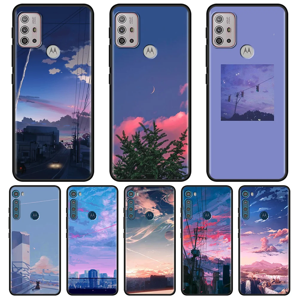 

Case For Moto One Fusion G Stylus G100 G60s G60 G40 Fusion G50 G30 G20 G10 G9 G8 Plus Play Power Lite E40 E20 Shiny Sky Pattern