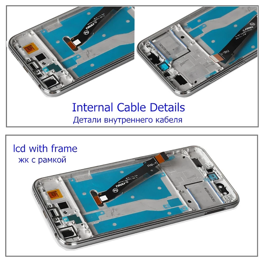Pantalla LCD original de 5,65 pulgadas para HUAWEI Honor 9 Lite, Digitalizador de pantalla t&aacute;ctil de pantalla Lcd para Honor 9 Lite LLD-AL00, pieza de repuesto-3