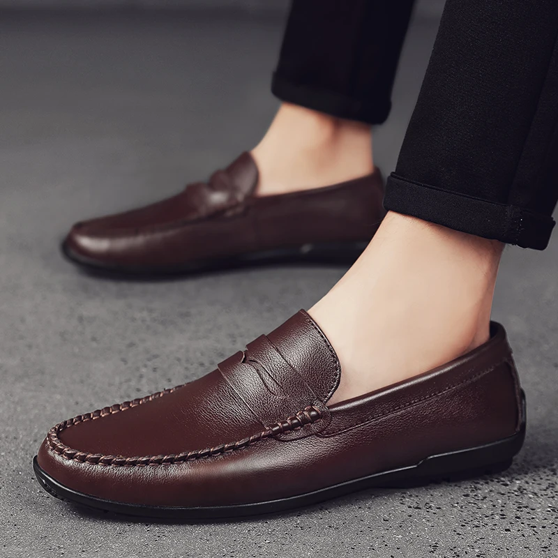 

Man Shoes Sport Men Mens Shoes Genuine Leather Men's Spring Casual For Men Zapatos De Hombre Zapatillas Man Cuero Sneakers