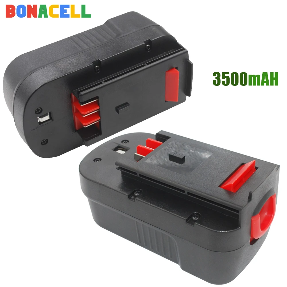Перезаряжаемая батарея Bonacell 3500 мАч 18 в Ni MH HPB18 для BLACK & DECKER A18 A1718 A18NH OPE FS1800CS FS1800D