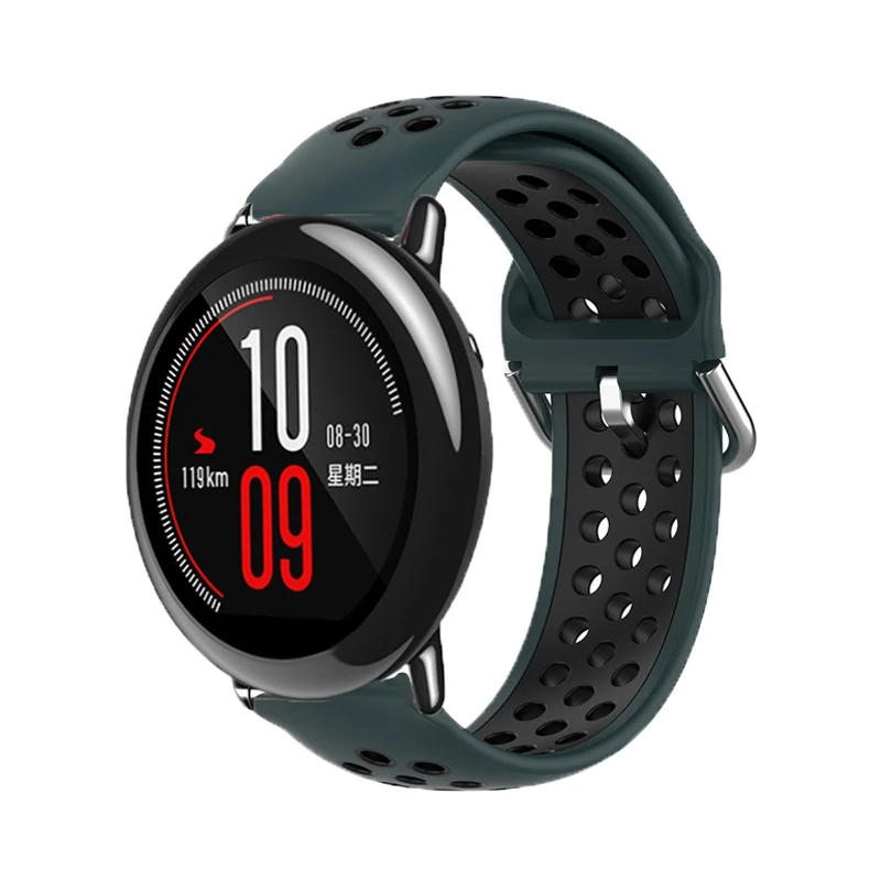 4 в 1 для смарт часов Huami Amazfit pace силиконовый ремешок браслет xiaomi huami amazfit чехол
