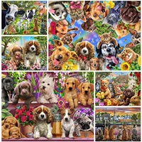 diy 5d farm diamond painting full drill with number kits home and kitchen wall decoration gifts for adults and kids