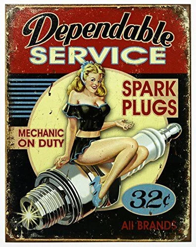 Надежный сервис жестяной знак | Дом и сад