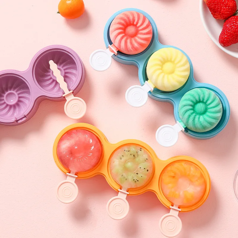 

Silica gel ice maker freezer ice cream cube cake mold silica gel mold Candle Mold sugar craft tool chocolate ice mold