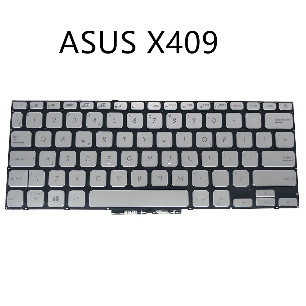 Великобритания Клавиатура для ноутбука ASUS Vivobook 14 X409 ua x409fa X409U X409F X412 Британский