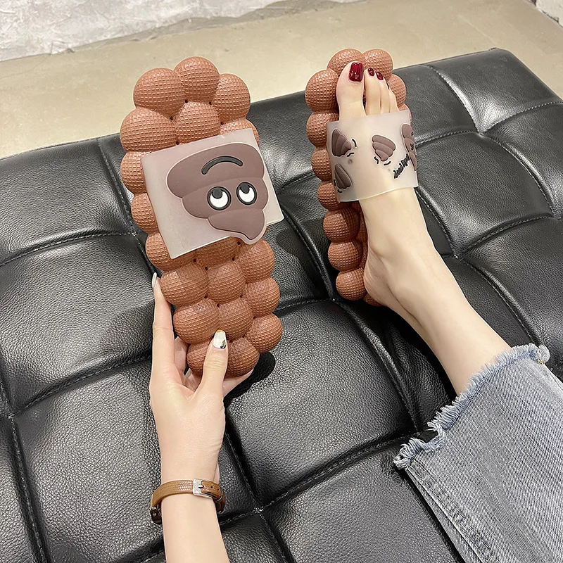 

Summer women sandals slippers Indoor Couple Women Slippers Fashion Shoes Summer Slippers Women Solid Color Cartoon Women Sandals