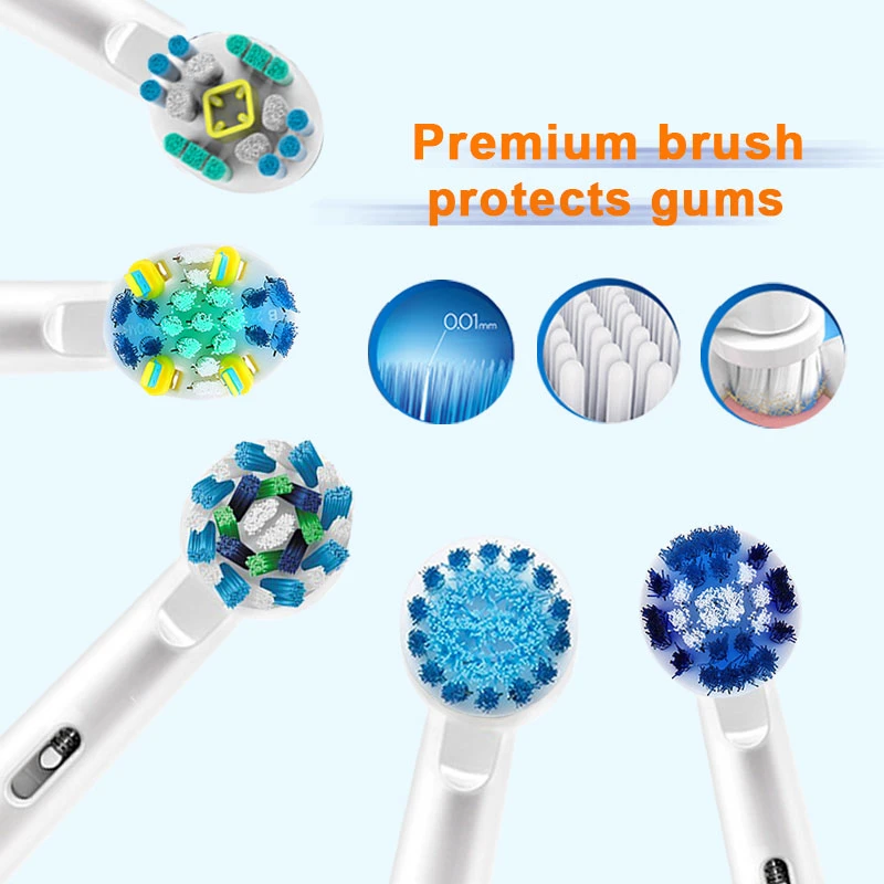 Hасадки на электрическая зуб щётка Oral b Cменные hасадка для зубной щетка Заправка