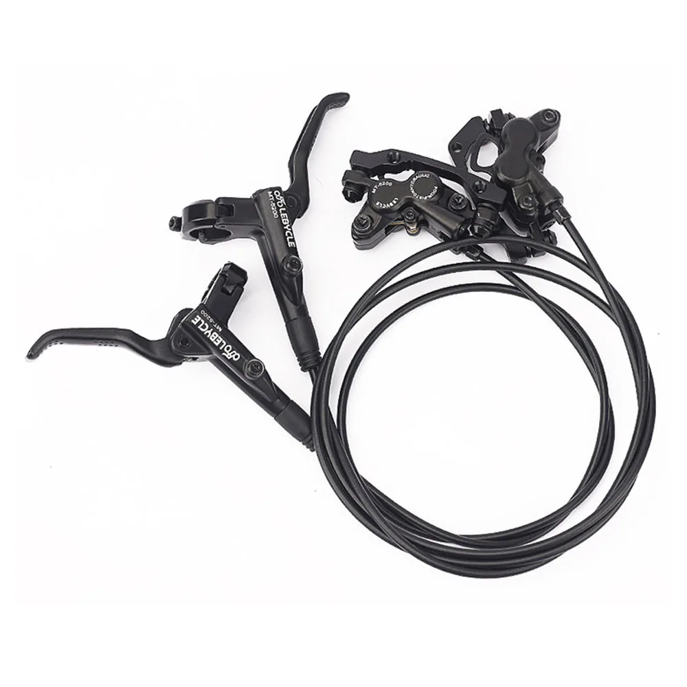 

Bike Hydraulic Disc Brake Bicycle Oil Disc Brake Kit Front and Rear Universal Brake Calipers Aluminum Alloy for Mountain Bike