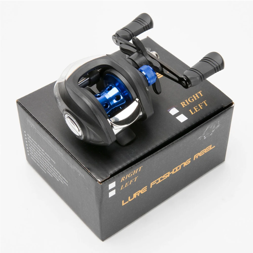 

7,2: 1 высокоскоростная Рыболовная катушка с левой и правой ручкой, катушка для заброса приманки, тормозная система, 8 кг, тормозная катушка 18 + ...