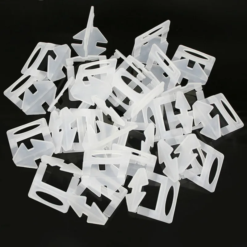 

100 шт., пластиковые зажимы для выравнивания плитки