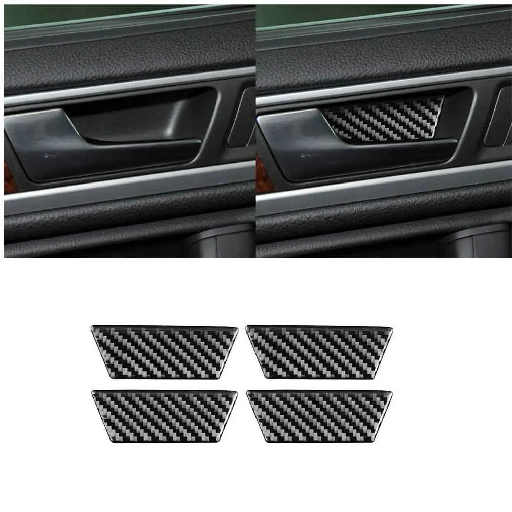 

Наклейка на внутреннюю дверь из углеродного волокна для VW VolksWagen Touareg 11-18