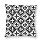 Чехол для подушки 40x40 см с рисунком цветов лилии