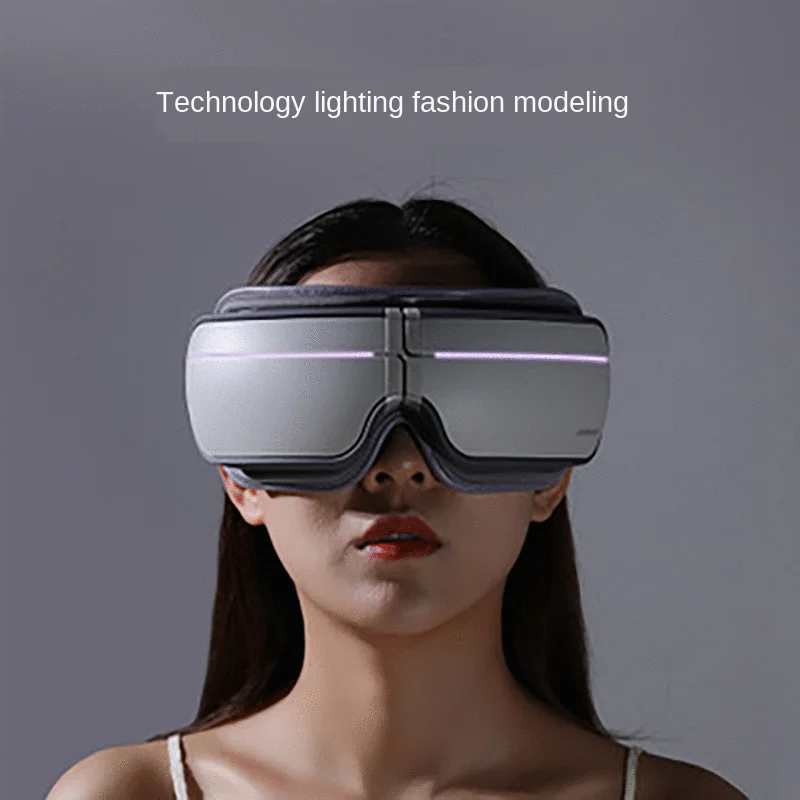 Barato Instrumento De Masaje Ocular Eléctrico Con Calefacción, Diseño Ergonómico Para Aliviar El Ruido, Dispositivo De Protección Facial