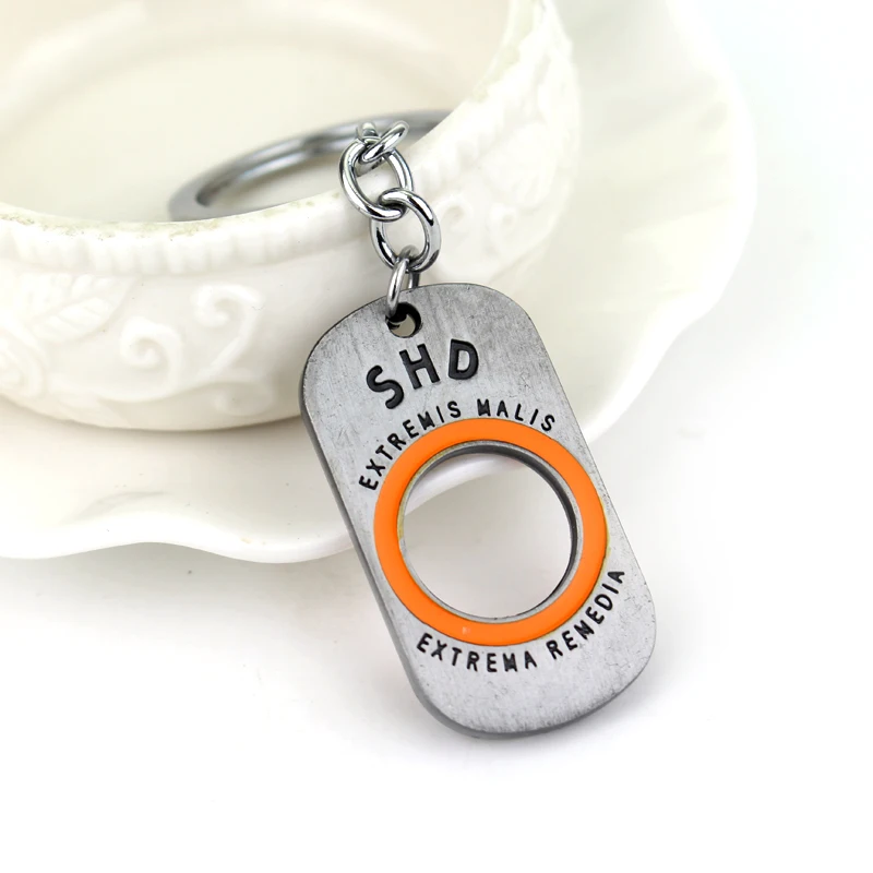 HANCHANG Отдел Тома Клэнси TCTD игра Dog Tag брелок цепи SHD логотип кулон Для мужчин