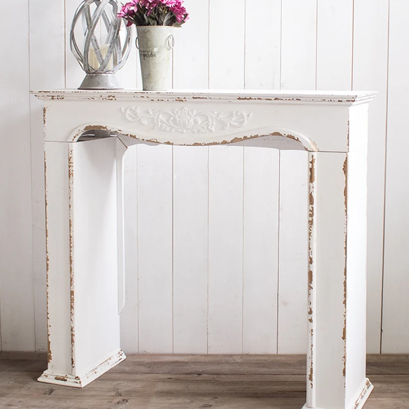 Ремесленное Ретро винтажное украшение для камина из дерева | Строительство и