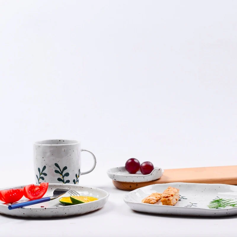 Тарелка для салата обеденное блюдо тарелки завтрака в скандинавском стиле