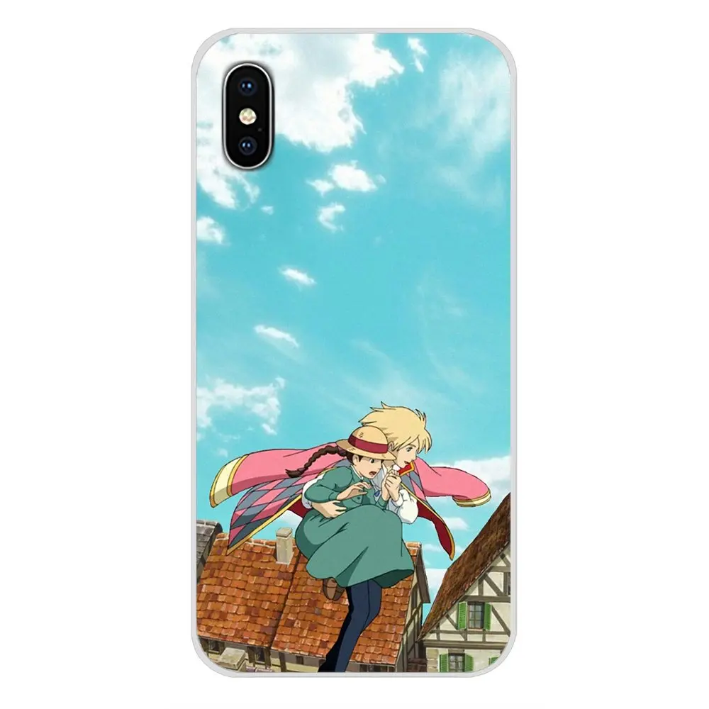 Чехол для телефона Howls Moving Castle для Huawei G7 G8 P8 P9 P10 P20 P30 Lite Mini Pro P Smart Plus 2017 2018 2019.