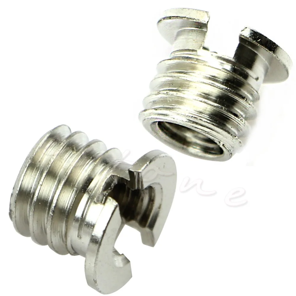 1 шт. Новый адаптер для камеры 1/4 "до 3/8" винтовая гайка соединительный штатив