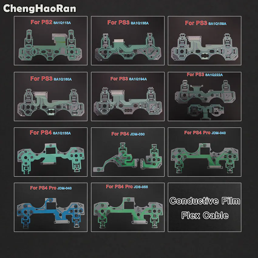 ChengHaoRan для PS2 PS3 PS4 проводящая пленка контроллера гибкий кабель Pro тонкий джойстик