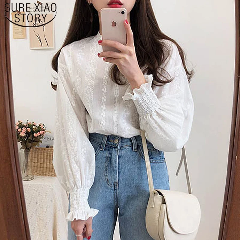 Новинка 2018 весеннее Сверкающее с рукавами одежда модные женские топы рубашки