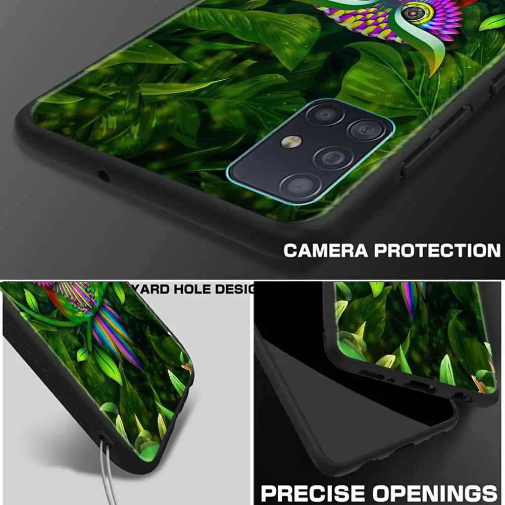 

Phone Case for Samsung Galaxy M10s M20 M30s M40 M11 M21 M31 M31s M50 M01 Soft Shell Cover Animal Owl Cases