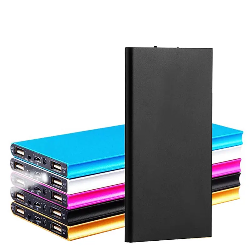 

20000mAh Power Bank Ultra-thin Portable External Battery Powerbank LED Light For Huawei Samsung iPhone Xiaomi Phone Powerbank