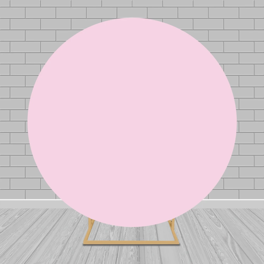 round backdrop circle background covers white pink blue black solid color party birthday baby shower decoration photo studio free global shipping