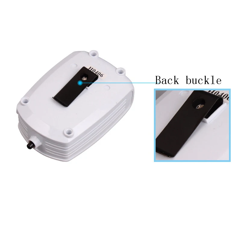 Ультра тихий Перезаряжаемые аэрационный насос рыболовный ящик для круглой бочки