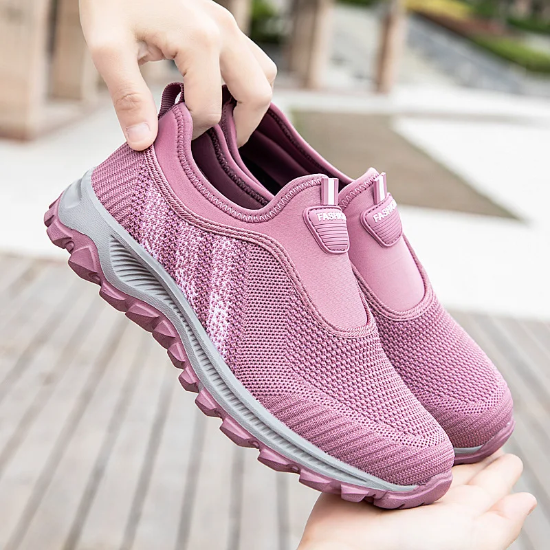 

2022 Sneakers Women And Men Trainers Air Mesh Sock Sneakers Ladies Casual Shoes Platform Shoes Femme Outdoor Sneakers