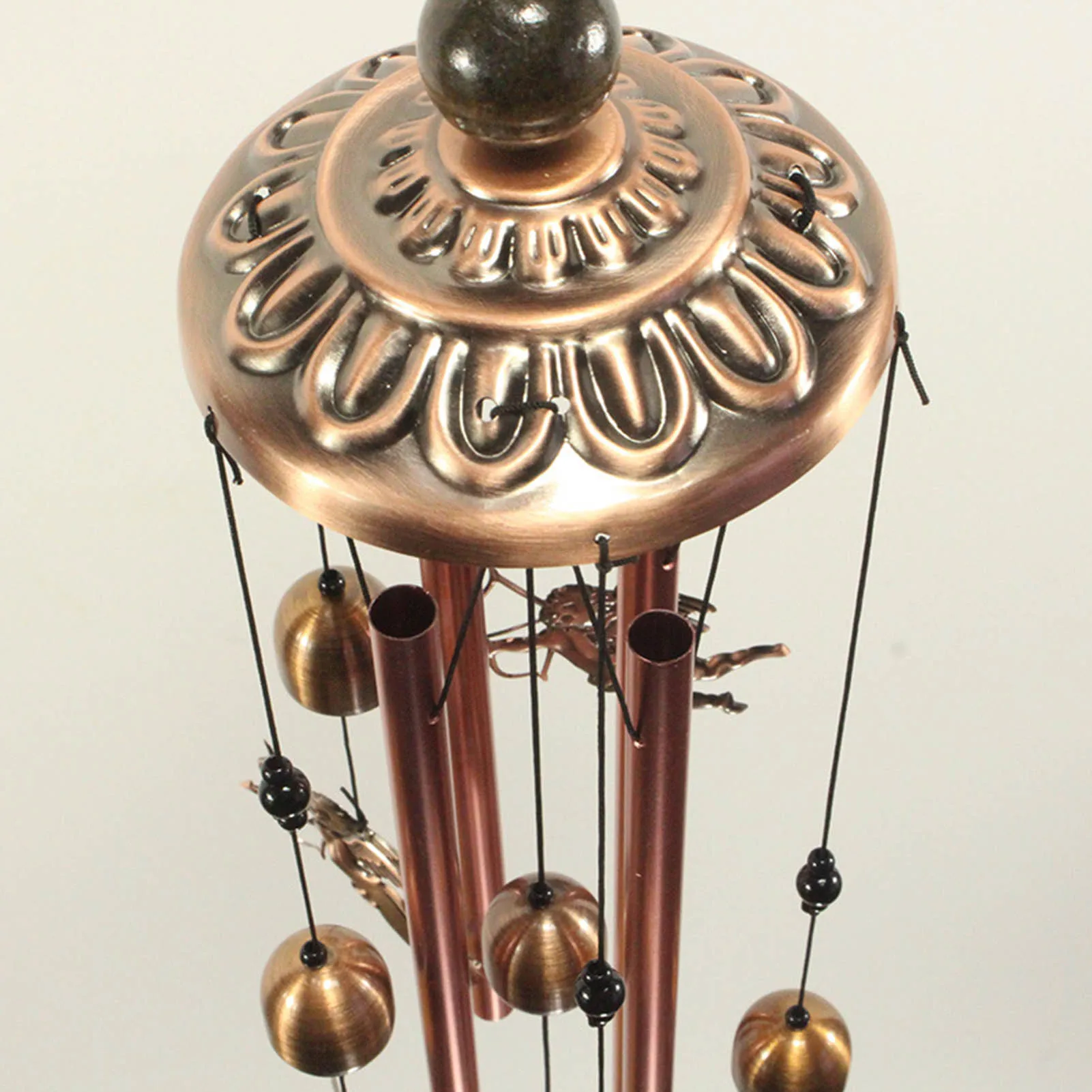 Ветряные колокольчики с крючком металлические в форме Купидона садовый декор