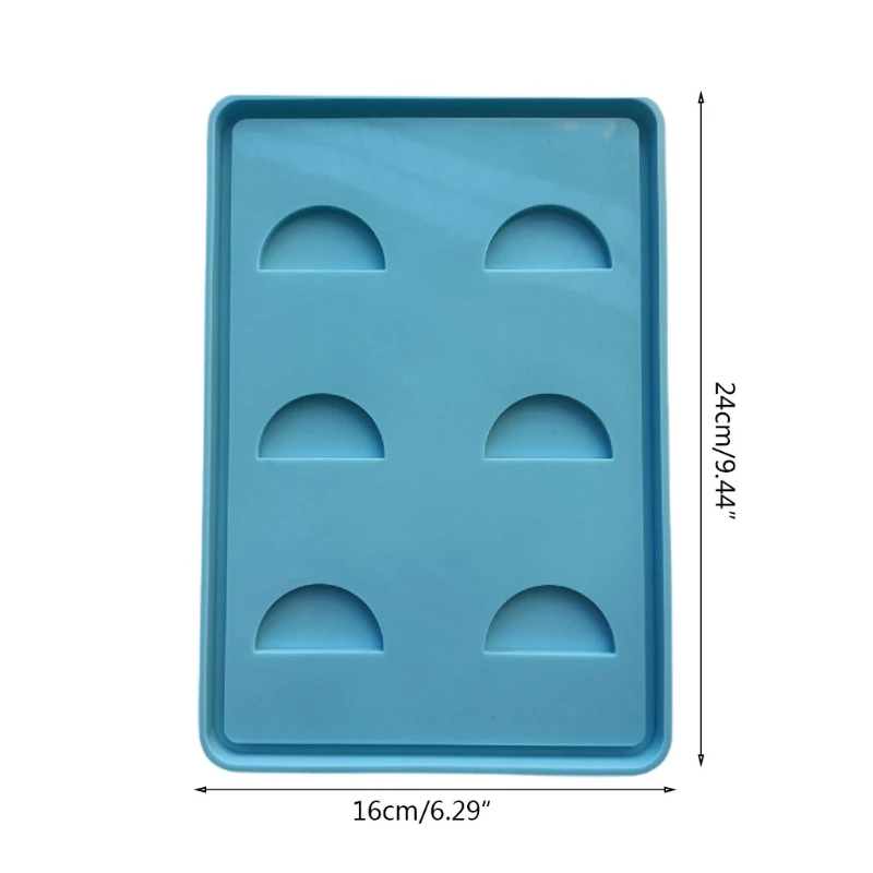 

Eyelash Tray Silicone Mould Epoxy Resin Mold DIY Crafts Storage Box Making Tool 85LF