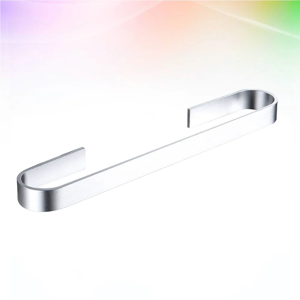 

Водонепроницаемая вешалка для полотенец без перфорации, алюминиевая вешалка для полотенец в ванную комнату, одинарная вешалка для полотен...