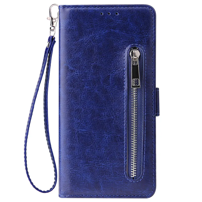 Кожаный чехол для Xiaomi Redmi Note 8 Pro Чехол для Fundas Xiaomi Redmi Note 8 Pro чехол на молнии кошелек чехол для телефона s Etui