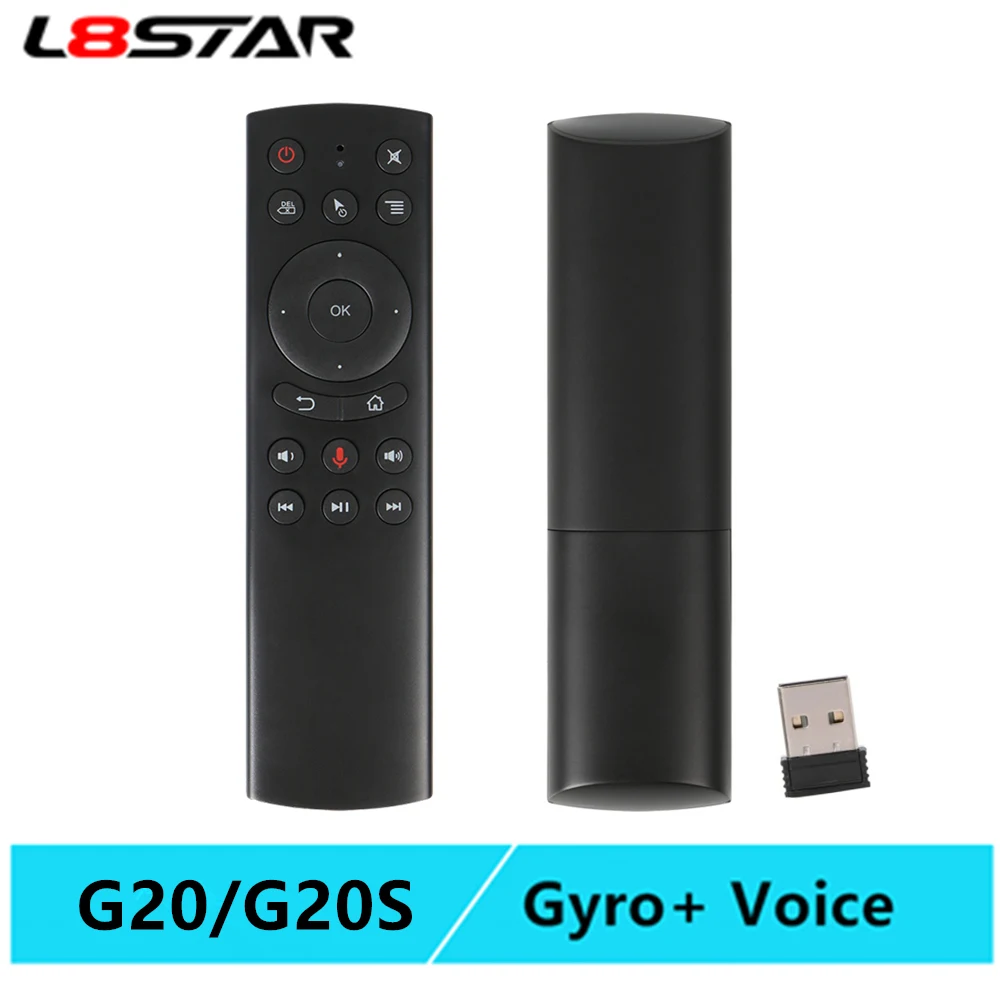 Умный пульт дистанционного управления L8star G20 Air mouse воздушная мышь с голосовым и