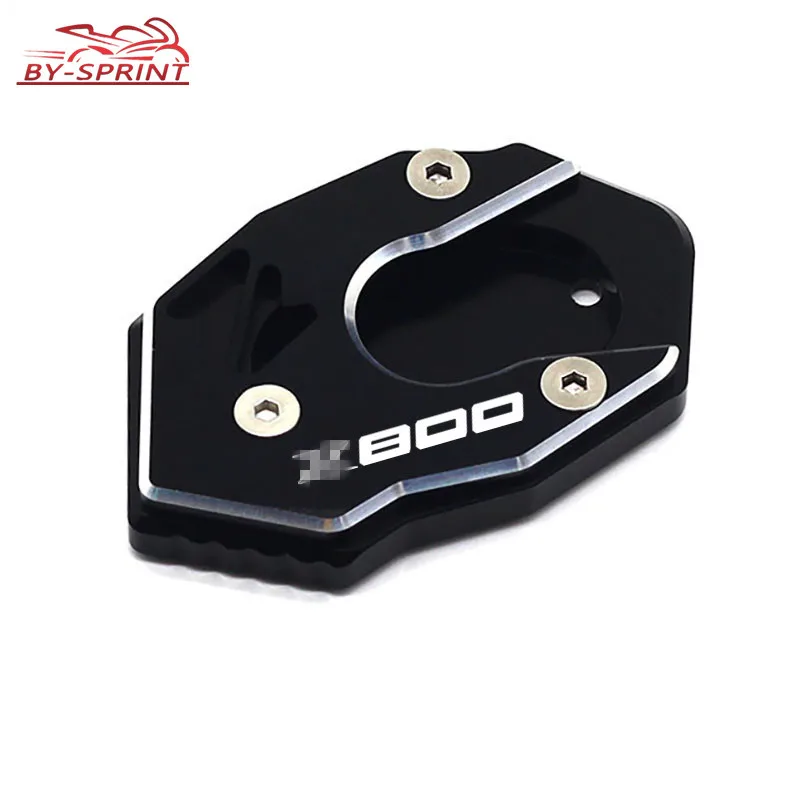 Motorcycle For Kawasaki Z650 Z900 Z1000 Z1000SX Z800 ER-6N ZX6R ZX10R CNC Aluminum Kickstand Plate Extension Pad Stand Enlarger |