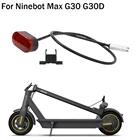 Задний фонарь для скутера Ninebot Max G30, водонепроницаемый сигнал для электроскутера, номерной знак, стоп светильник, аксессуары