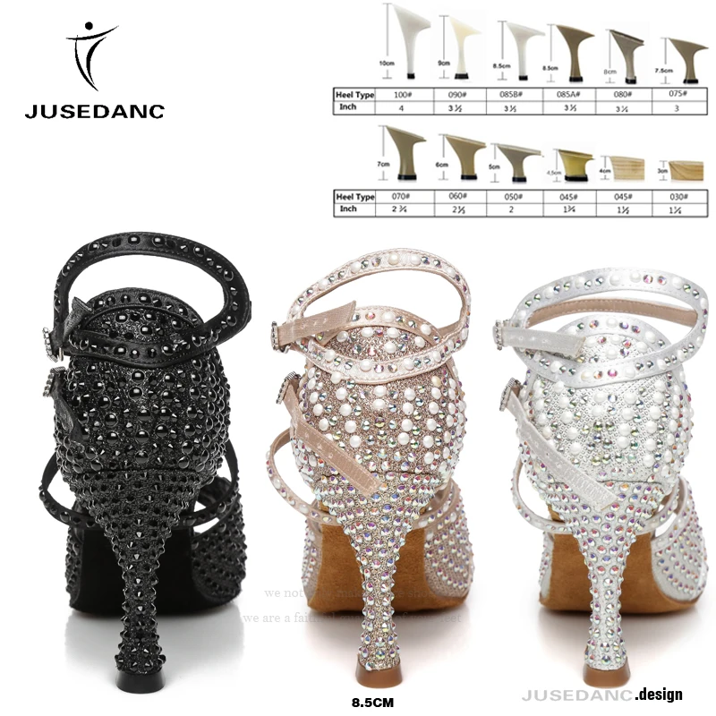 Туфли для танцев стразы Бальные танцы обувь девушек джаз кроссовки латинских
