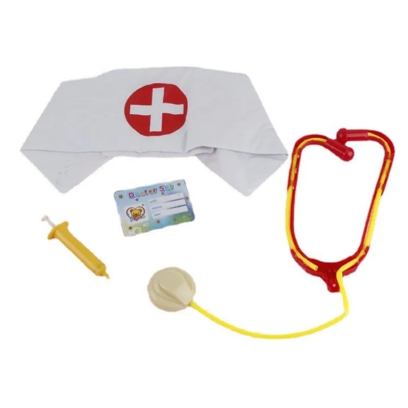 

Halloween nurse suit hat syringe stethoscope masquerade ball plastic props toys