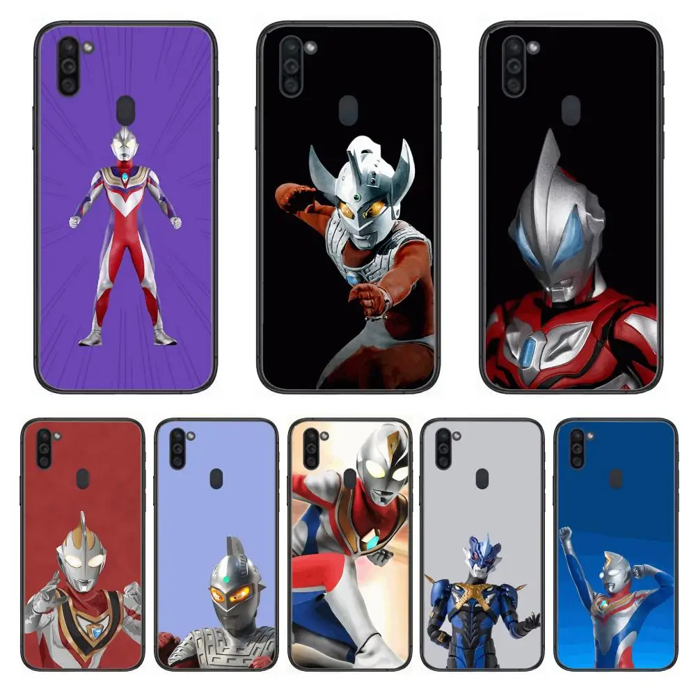 Горячая Ультрачеловек супер герой Mebius гигантский мобильный телефон чехол Корпус