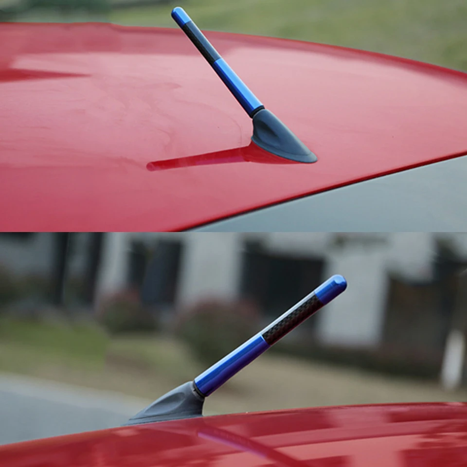 Автомобильная антенна FM/AM из углеродного волокна для радио на крышу Bmw E36 E46 E90 E91 E92