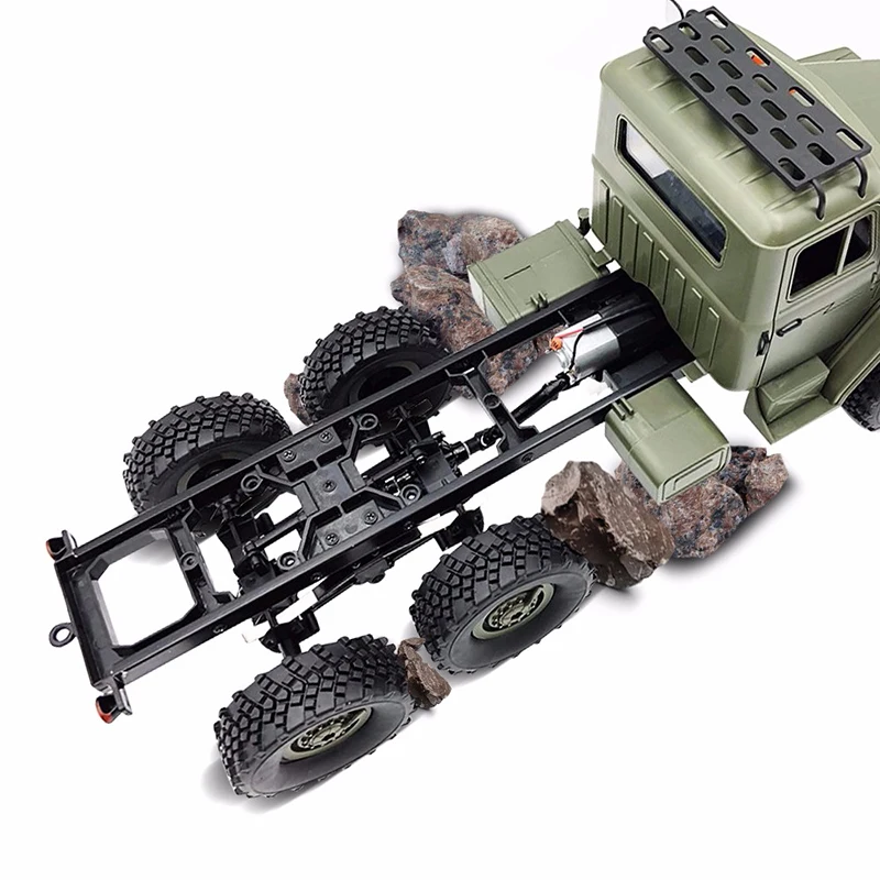 WPL B36 Урал 1/16 2,4G 6WD RC грузовик военный автомобиль Рок Гусеничный командный Коммуникационный автомобиль RTR игрушка авто армейские Грузовики Игрушки для мальчиков