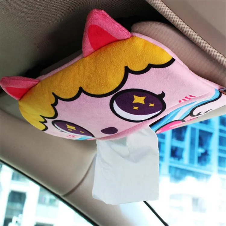 1 шт. милый мультяшный бумажный полотенце коробка держатель для салфеток