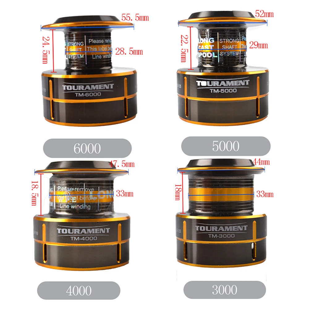 Рыболовная катушка для спиннинга UHMWPE TOURAMENT 10 + 1 шарикоподшипники с максимальной