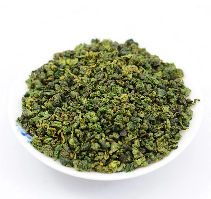 Китайский органический зеленый чай Tie Guan Yin с ароматом османтуса освежающий TieGuanYin