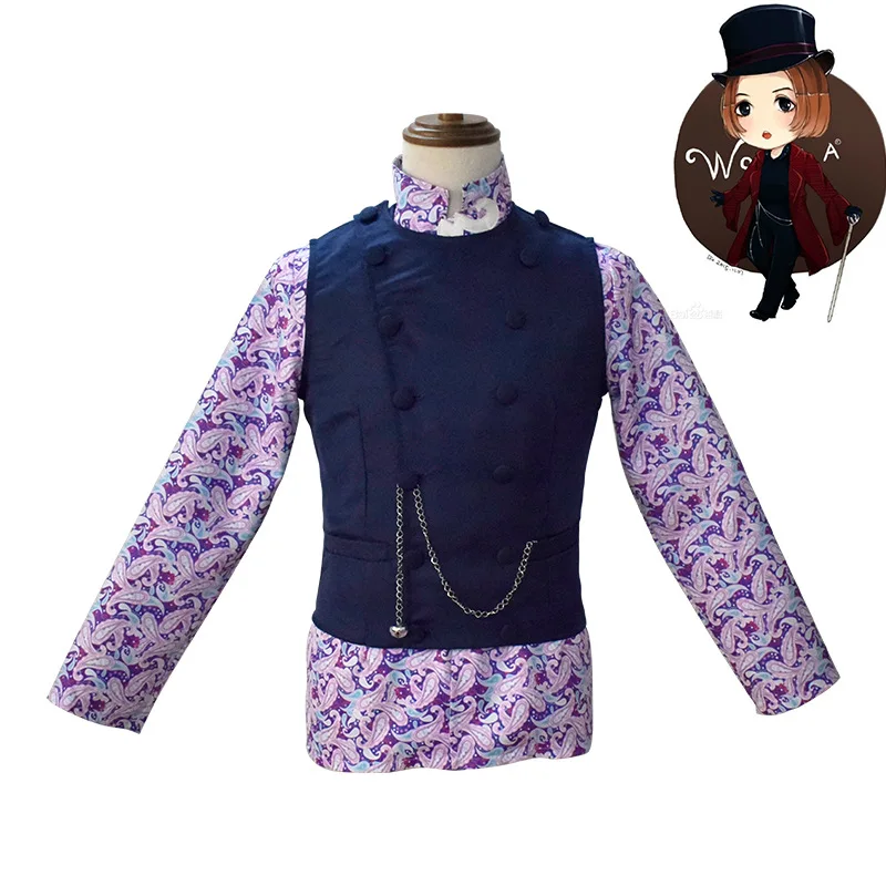 Костюм для косплея по мотивам фильма Чарли и шоколадная фабрика |