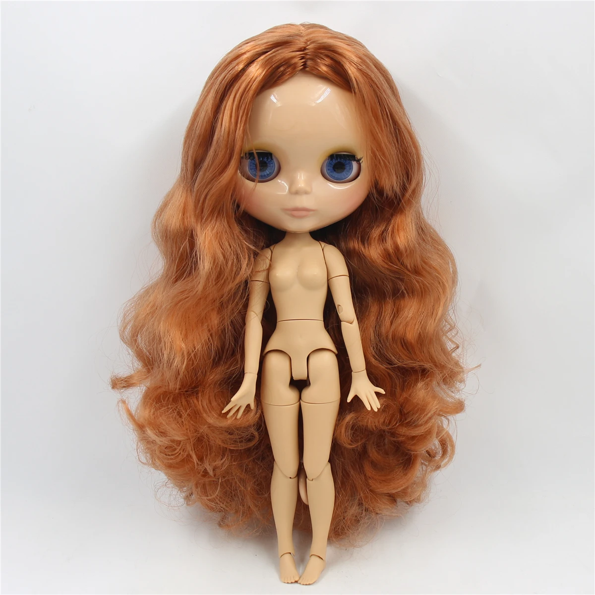 

ICY DBS Blyth doll 1/6 bjd tan skin vermeil long hair joint body bjd 30cm toy