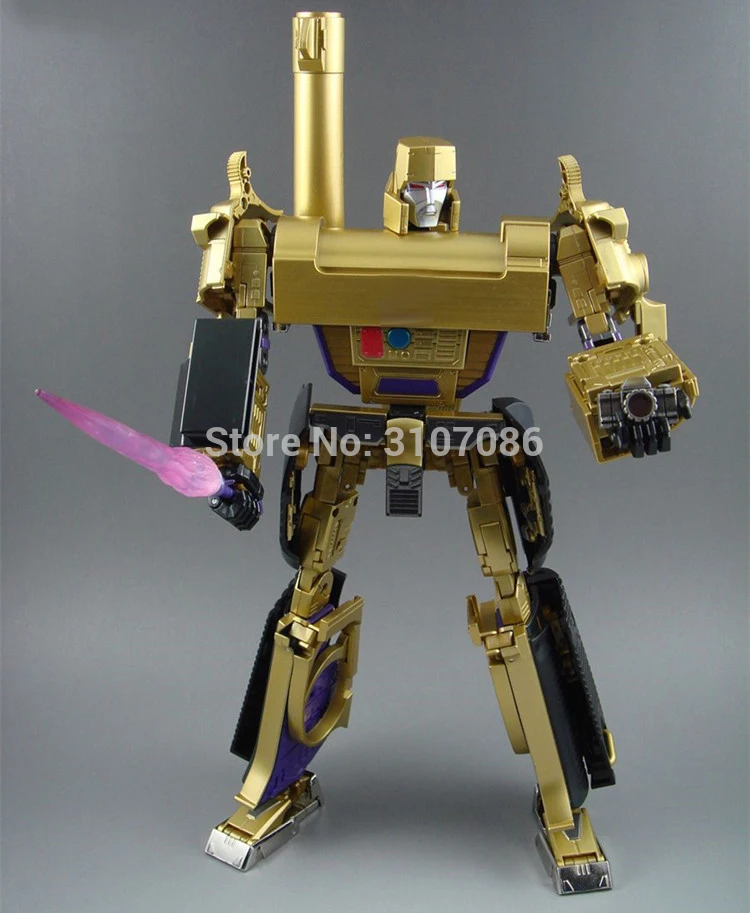 TKR G1 Galvatron трансформер MP05 фотошедевр KO коллекция ограниченная Золотая версия