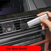 1pcs car air conditioner vent brush microfibre car grille cleaner auto detailing blinds brush car styling auto accessories