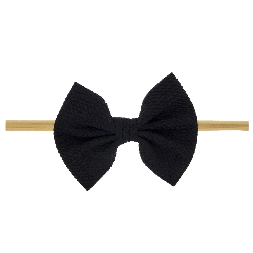 Baby Girl Headband BowKnot Newborn Toddler Kid Girls Bow Turban Headwear Accessories | Мать и ребенок